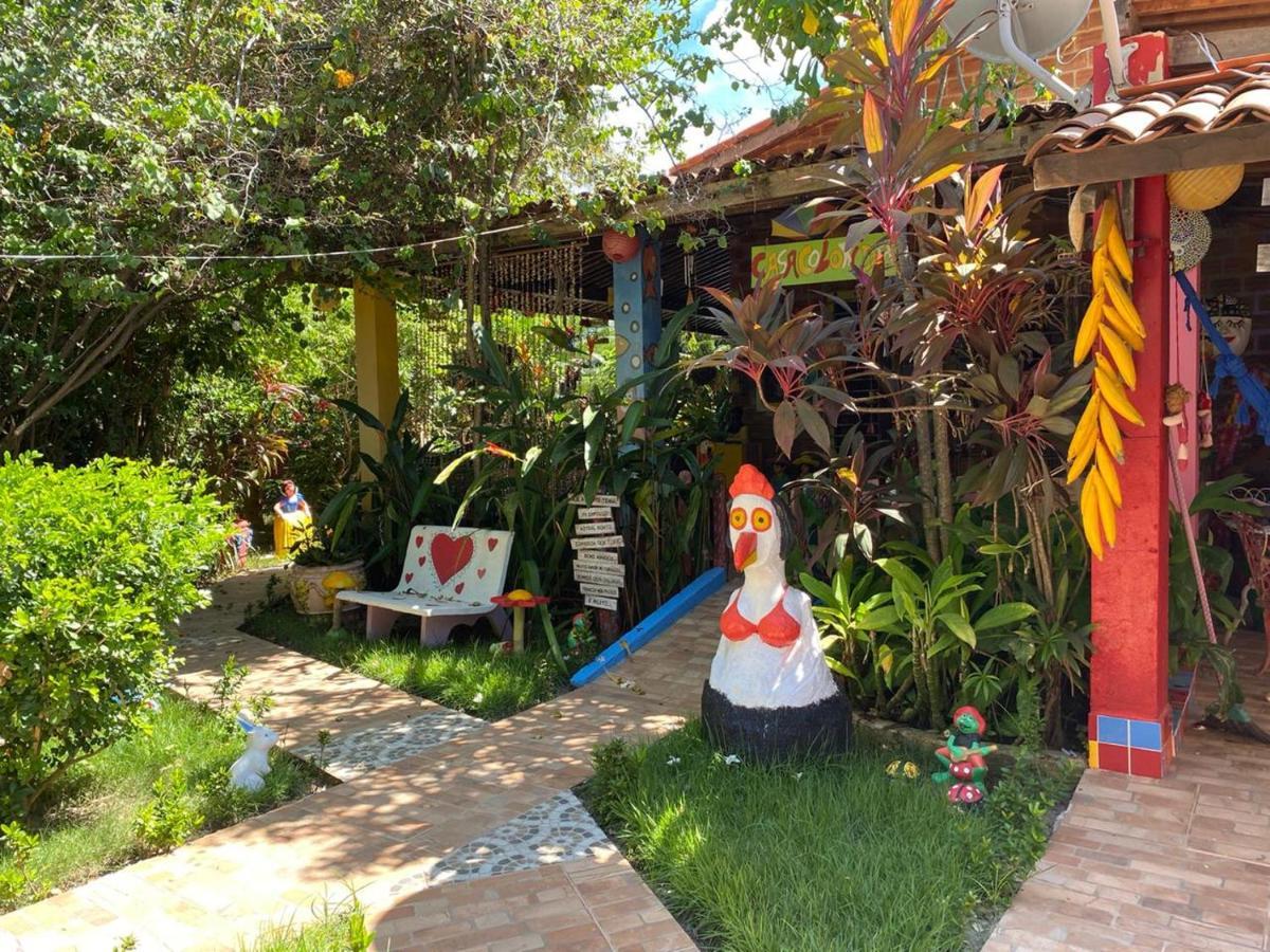 מלון Pôrto das Galinhas Pousada Casa Colorida מראה חיצוני תמונה