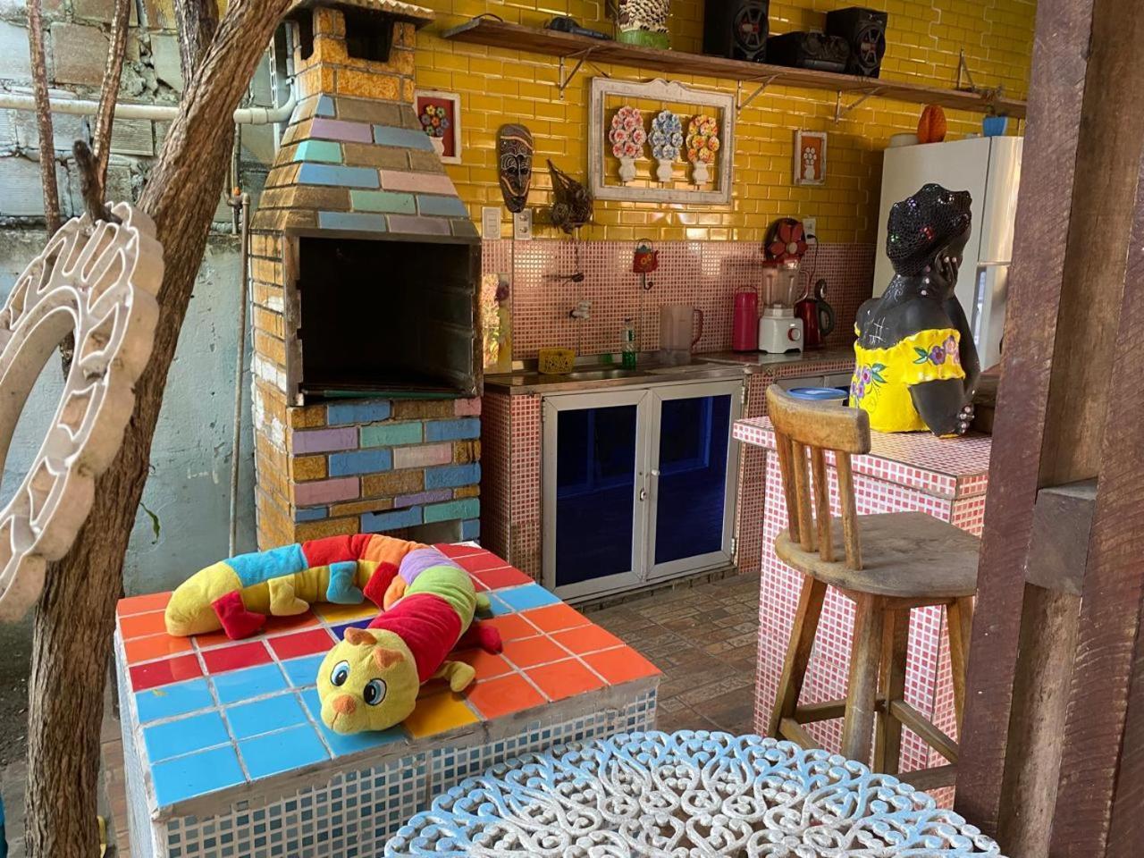 מלון Pôrto das Galinhas Pousada Casa Colorida מראה חיצוני תמונה